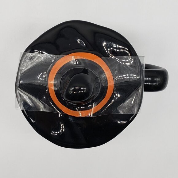 Rae Dunn Magenta BASIC WITCH Black Ceramic Mug with Witches Hat Lid NEW! - Picture 2 of 6